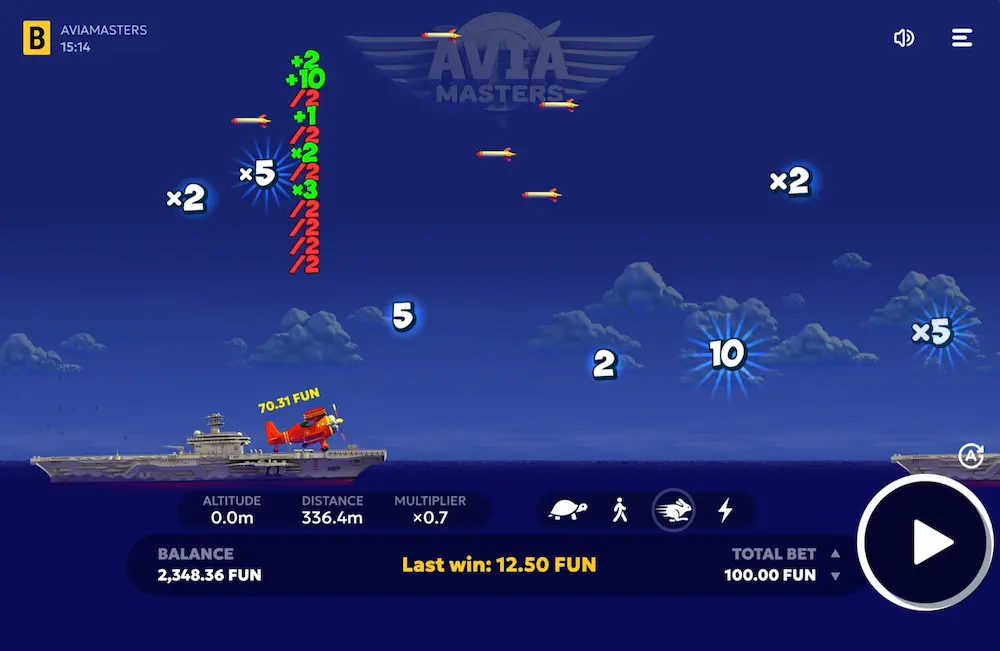 Captura de pantalla de Aviamasters Slot